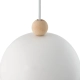 Gaston lampa wisząca 1xE27 biała 2412653001 Nordlux