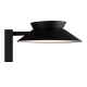 Justina Solar IP44 kinkiet LED 5W 400lm 3000K czarny 2418071003