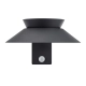 Justina Solar IP44 kinkiet LED 5W 400lm 3000K antracytowy 2418071050