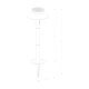 Justina Solar IP44 lampa stojąca LED 5W 400lm 3000K czarna 2418098003