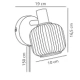 Milford Mini kinkiet 1xE14 czarny 2412631003