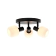 Milford Mini 3 lampa sufitowa 3xE14 czarna 2412606003