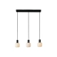 Milford Mini 3 lampa wisząca 3xE14 czarna 2412623003