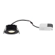 Rosalee IP65 lampa wbudowywana LED 7W 600lm CCT czarna 2410200103