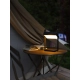 Saulio Solar IP44 lampka stołowa LED 3,5W 200lm 3000K czarna 2418035003