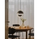 Tavia lampa wisząca 1xE27 czarna 2412353003