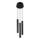 Vico 3 lampa wisząca 3xGU10 czarna 2412123003 Nordlux