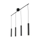 Vico 4 lampa wisząca 4xGU10 czarna 2412143003 Nordlux