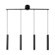 Vico 4 lampa wisząca 4xGU10 czarna 2412143003