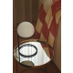 Wilson lampka stołowa 1xG9 czarna 2412575003