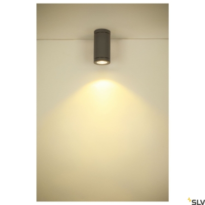Enola Round S lampa sufitowa LED 9W 610lm 3000K/4000K IP65 antracytowy 1003426