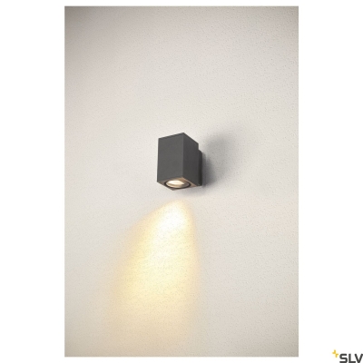 Enola Square M kinkiet LED 11W 980lm 3000K – 4000K IP65 antracytowy 1003417