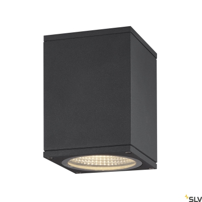 Enola Square S lampa sufitowa LED 9W 610lm 3000K-4000K IP65 antracytowy 1003420 SLV