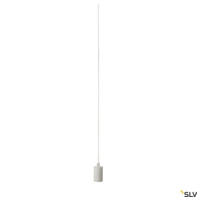 Fitu lampa wisząca E27 biała kabel 5m bez podsufitki 132691 SLV