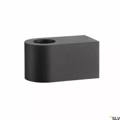 Fitu Cube wewnętrzna kinkiet E27 czarny 1004738 SLV