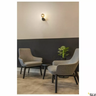 Fitu Cube wewnętrzna kinkiet E27 czarny 1004738