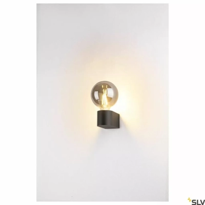 Fitu Cube wewnętrzna kinkiet E27 czarny 1004738