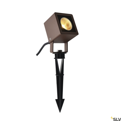 Nautilus 10 Spike lampa wbijana w grunt LED 8,5W 660lm 3000K IP65 rdzawy 1001937 SLV
