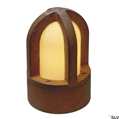 Rusty Cone lampa stojąca E14 IP54 zardzewiałe żelazo 229430 SLV
