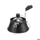 Horn-T lampa wbudowywana 1xGU10 PAR111 czarny 113170