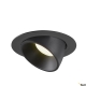 Numinos Gimble XL Ø19cm lampa wbudowywana LED 37,4W 3300lm 2700K/3000K/4000K 20°/40°/55° czarna