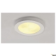 Plastra 105 lampa sufitowa 2xE27 biały gips 148001 SLV