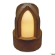 Rusty Cone lampa stojąca E14 IP54 zardzewiałe żelazo 229430