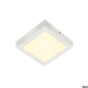 Senser 18 lampa sufitowa LED 13W 800lm 3000K kwadratowa biała 1003018 SLV