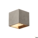 Solid Cube kinkiet G9 czarny piaskowiec 1000911 SLV