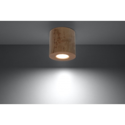 ORBIS plafon drewniany w stylu skandynawskim Sollux lighting