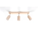 Berg 3 plafon GU10 naturalne drewno SL.0703