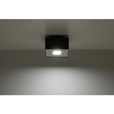 MONO 1 lampa natynkowa czarna Sollux