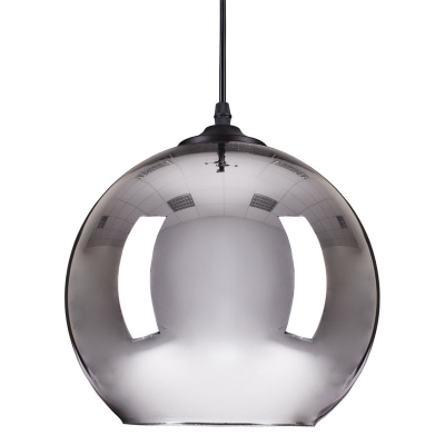 Mirror Glow lampa wisząca E27 srebrna Step into Design