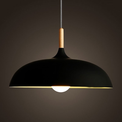 Saucer lampa wisząca E27 czarna Step into Design