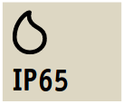 Stopień szczelności IP65