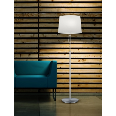LYON lampa podłogowa Nickel TRIO lighting