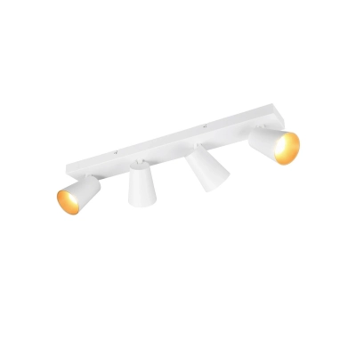 Sharp lampa sufitowa 4xGU10 biała 817100431 Trio Lighting