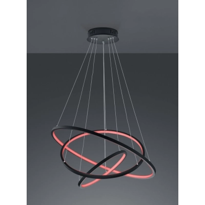 Aaron lampa wisząca LED 80W 7000lm 3000K-6000K antracyt 352710342