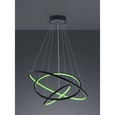 Aaron lampa wisząca LED 80W 7000lm 3000K-6000K antracyt 352710342
