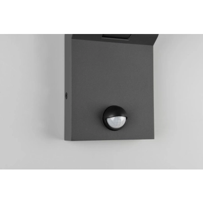 Adour kinkiet LED 10W 1000lm 2300K, 3000K, 4000K antracyt 245569142 wbudowany czujnik ruchu