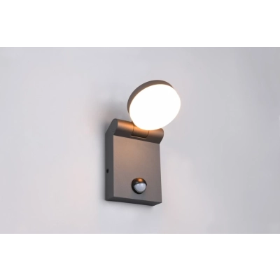 Adour kinkiet LED 10W 1000lm 2300K, 3000K, 4000K antracyt 245569142 wbudowany czujnik ruchu