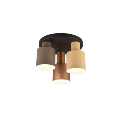 Agudo lampa sufitowa 3xE27 brązowa 619430317 TRIO lighting