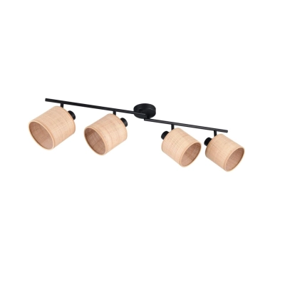 Aimee lampa sufitowa 4xE14 czarna R81854036