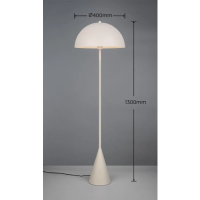 Alfie lampa podłogowa 1xE27 szara 465000176
