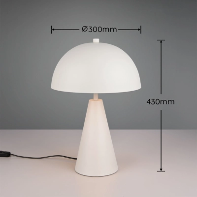 Alfie lampka stołowa 1xE27 szara 565000176