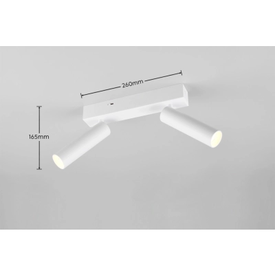 Ambala kinkiet LED 2x5,5W 2x500lm 2300K, 3000K, 4000K biały 849210231
