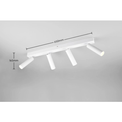 Ambala lampa sufitowa LED 4x5,5W 4x500lm 2300K, 3000K, 4000K biała 849210431