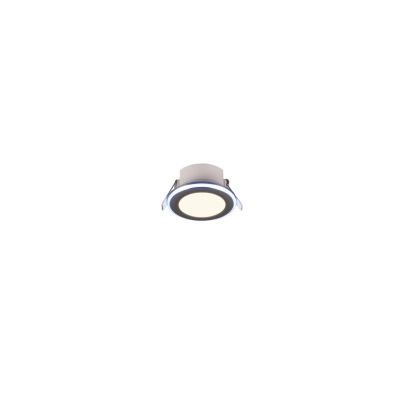 Argus lampa wbudowywana LED 4W, 1W 350lm 3000K srebrna 653610106