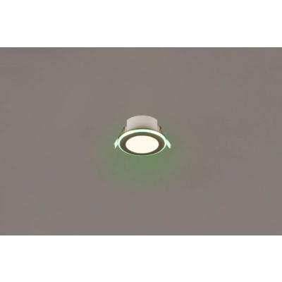 Argus lampa wbudowywana LED 4W, 1W 350lm 3000K srebrna 653610106