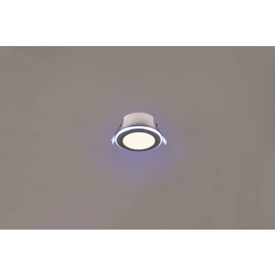 Argus lampa wbudowywana LED 4W, 1W 350lm 3000K srebrna 653610106